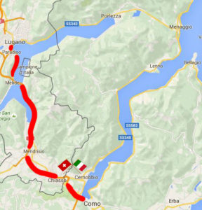 Lugano private guided tour Map1